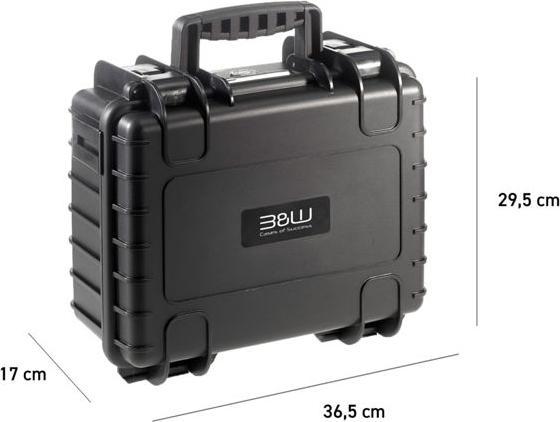 Produktbild B&W International B&W drone.case PP.117 schwarz für DJI Flip (Drohnen Koffer, DJI Flip)