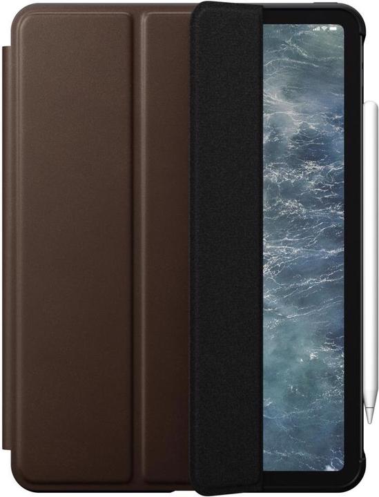 Actual product image Nomad Tablet Book Cover Rugged Folio iPad Pro 11 Brown (iPad Pro 11 2020 (2. Gen))