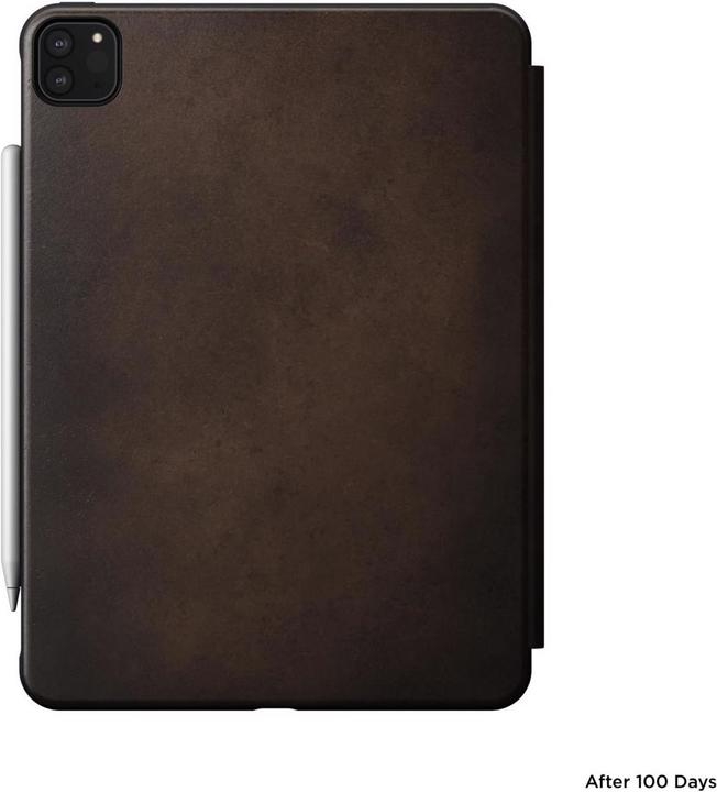 Actual product image Nomad Tablet Book Cover Rugged Folio iPad Pro 11 Brown (iPad Pro 11 2020 (2. Gen))