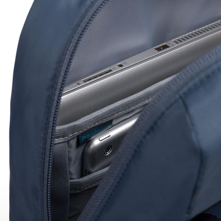 Actual product image Piquadro Recycled nylon laptop backpack (22 l)