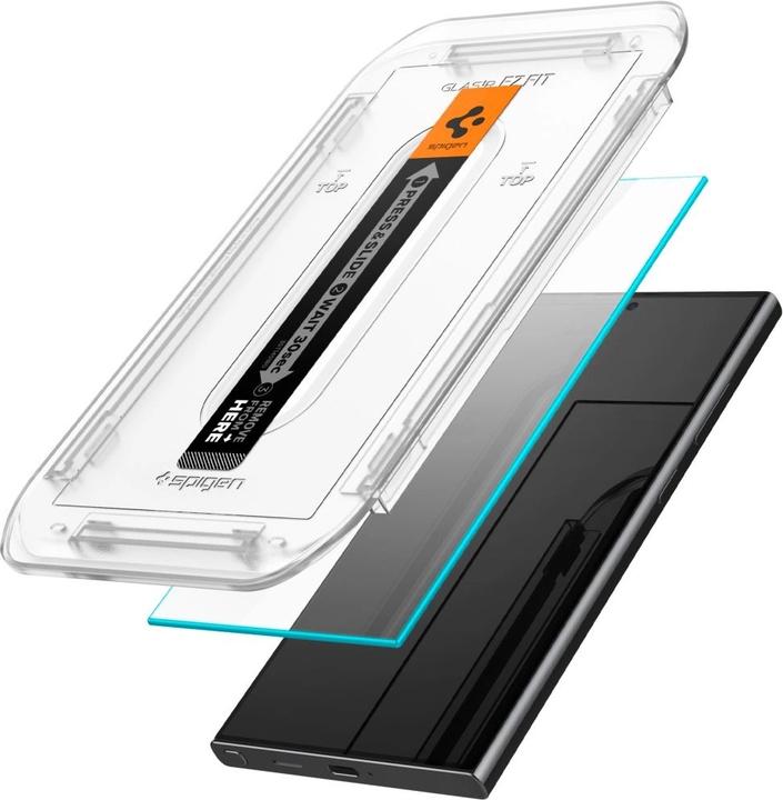 Actual product image Spigen Glas.tR EZ Fit (2 Piece, Samsung Galaxy S24 Ultra)