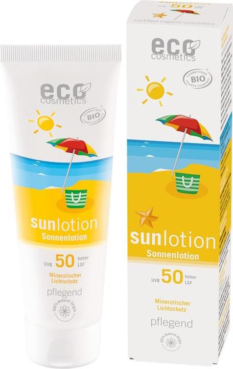 Eco Cosmetics Sonnenlotion LSF 50 (Sonnenlotion, SPF 50)