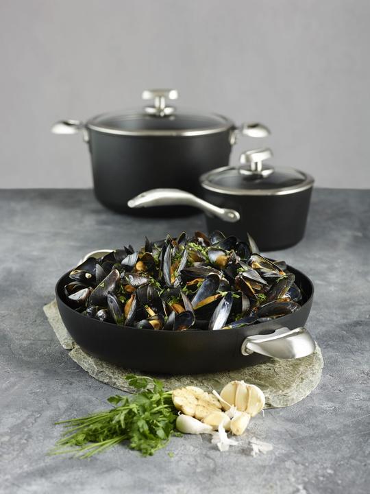 Actual product image Scanpan 68252000 Saucepan with lid - Pro IQ, 3.2 L (20 cm, Pot, Aluminium)