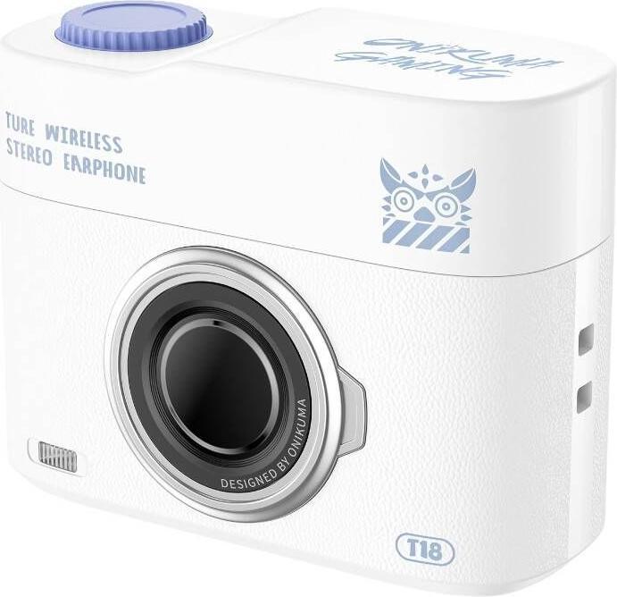 Actual product image Onikuma T18 Bluetooth In-Ear Earphones White (18 h, Wireless)