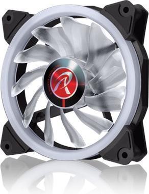 Produktbild Raijintek Iris 12 Rainbow A-RGB LED-Lüfter, 3er Set inkl. Controller (120 mm, 3 x)