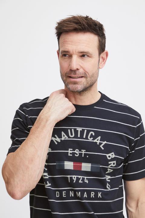 Immagine prodotto FQ1924 FQTom SS t-shirt a righe con stampa logo 21900644 (S)