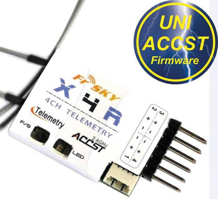 Produktbild FrSky Empfänger X4R CPPM/LBT/Uni Software