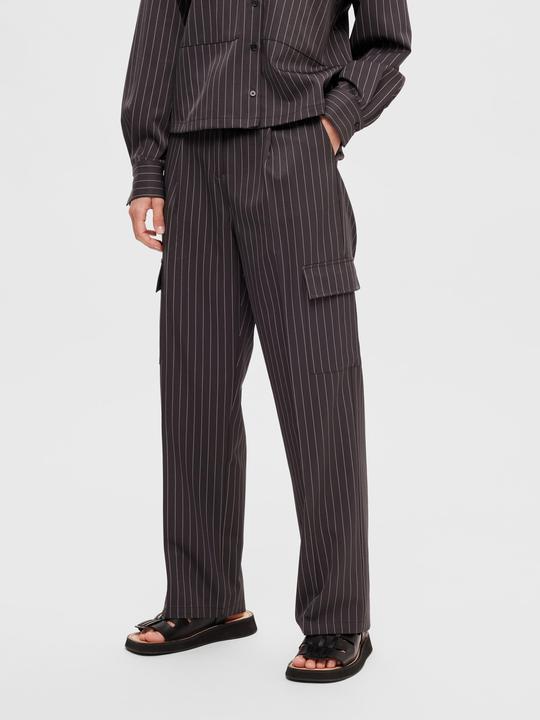 Image du produit Selected Femme Pantalon cargo à rayures (36)