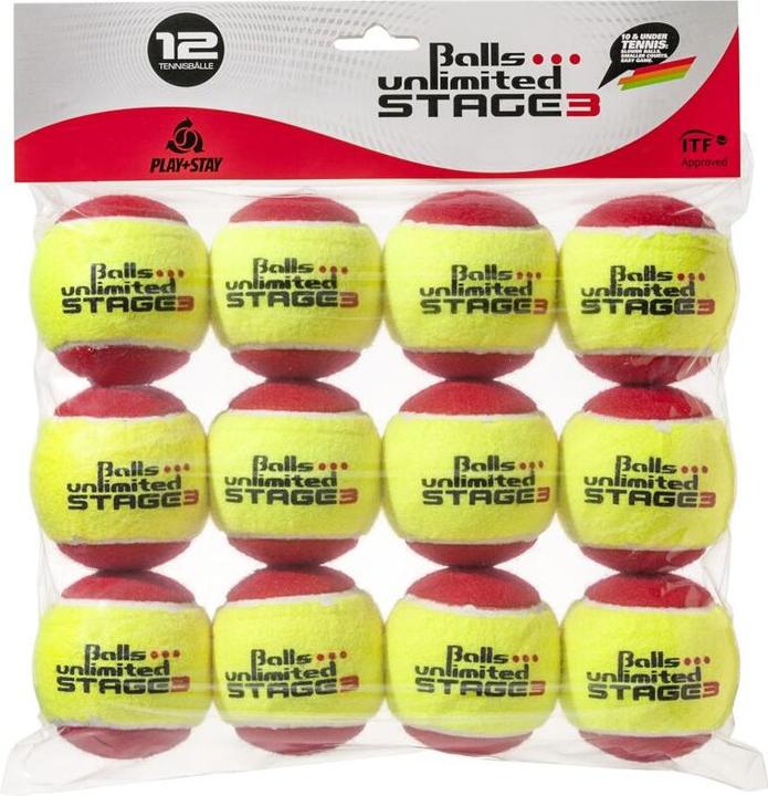 Produktbild Balls Unlimited ® Methodik-Tennisball, 12er-Set