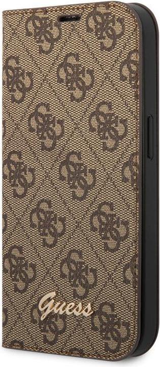 Immagine prodotto Guess GUBKP14SHG4SHW iPhone 14 6.1" brązowy/marrone libro 4G Vintage Gold Logo (Apple iPhone 14)