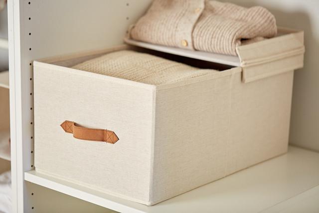 Image du produit Store it Boîte de rangement PREMIUM avec couvercle à charnière (47 x 30 x 22 cm, 31 l)