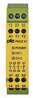 Actual product image Pilz PNOZ/X1 safety relay,24Vac/dc 3NO 1NC
