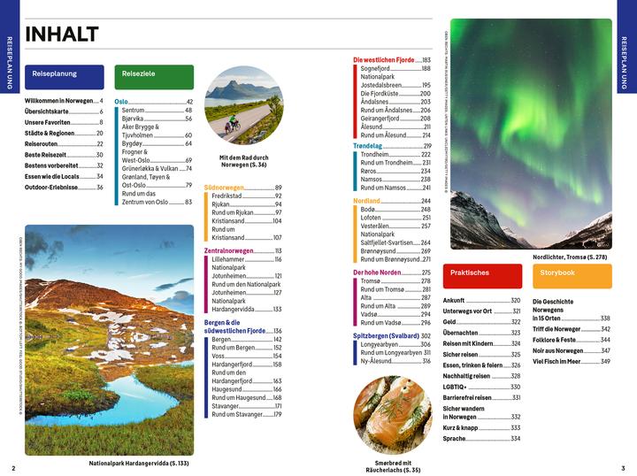 Produktbild Reiseführer Norwegen (Deutsch, Annika Hipple, Hugh Francis Anderson, Gemma Graham, 2024)