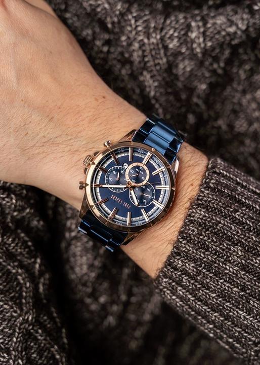 Produktbild Paul Lorens Herrenuhr PL13605B-6F3 (200 mm)