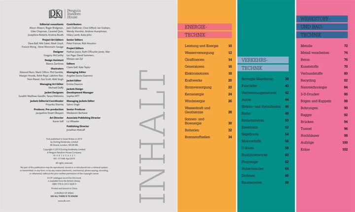 Produktbild #dkinfografik. Technik einfach verstehen (Deutsch, Jack Challoner, Andrew Humphreys, Wendy Horobin, Hilary Lamb, Clive Gifford, Ian Graham, Katie John, 2019)