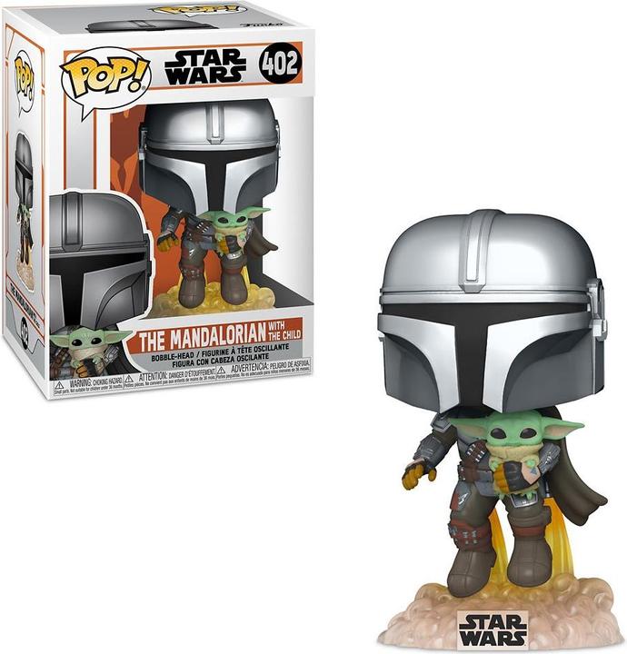 Image du produit Funko POP! - Star Wars - The Mandalorian: Mando w. Jet Pack