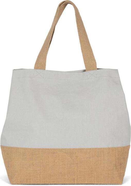 Image du produit Kimood Tote bag toile de coton et jute