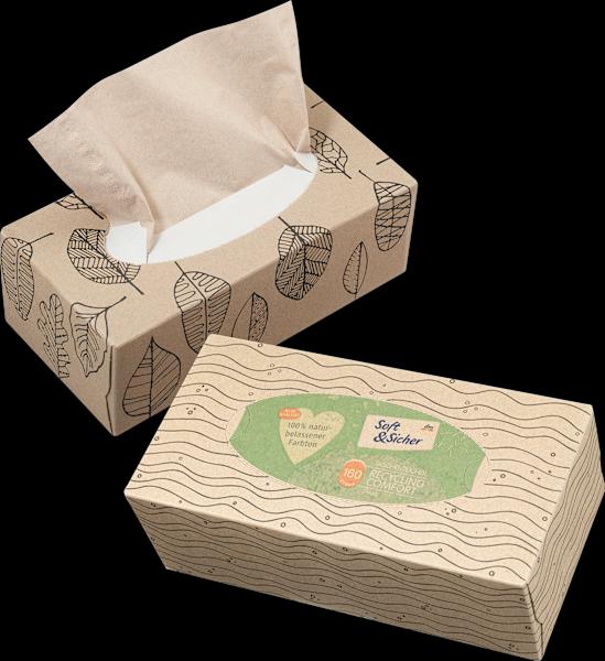 Image du produit dm Soft&Sicher Boîte de mouchoirs recyclés