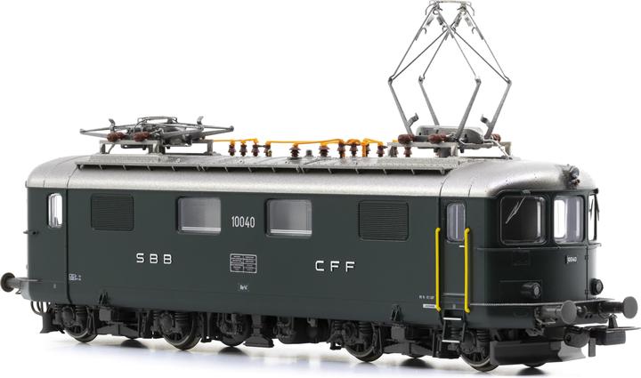 Image du produit Piko Locomotive électrique CFF Re 4/4 I 10040 verte avec plaque TEE Ep. III/IV DC (Piste H0)