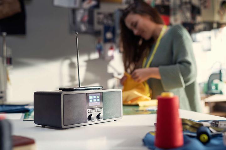 Produktbild Philips TAR8805/10 (DAB+, Internetradio, FM, Bluetooth, WLAN)