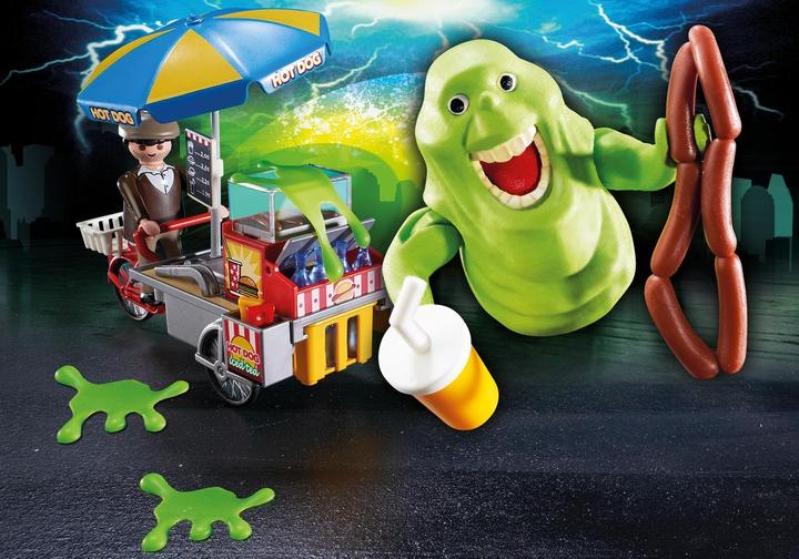 Produktbild Playmobil Slimer mit Hot Dog Stand (9222, Playmobil Ghostbusters)