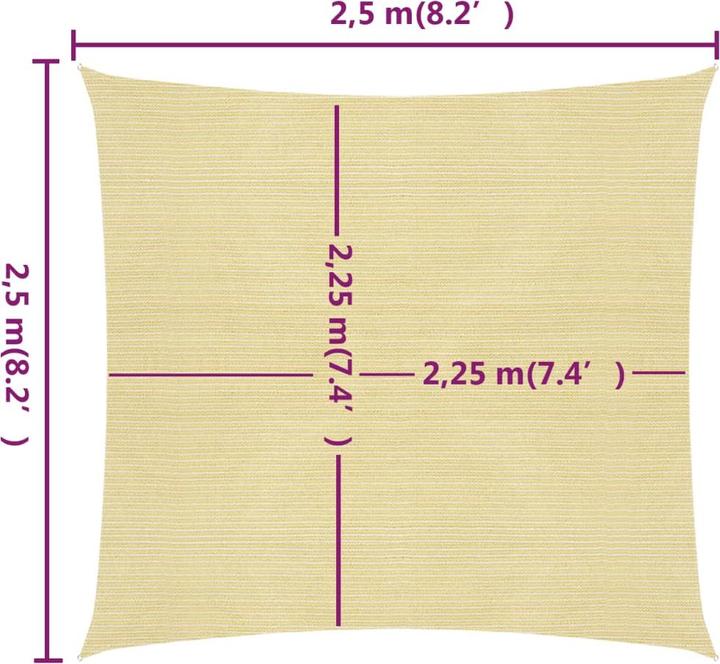 Produktbild VidaXL Nikodemus (250 x 250 cm)