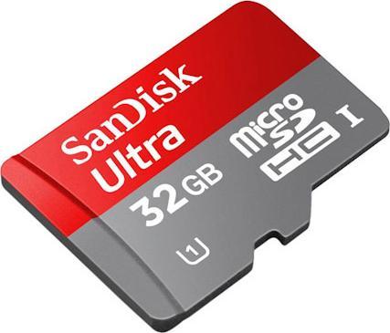 Productafbeelding SanDisk microSDHC 32GB, Klasse 10 (32 GB, microSDHC, microSD)