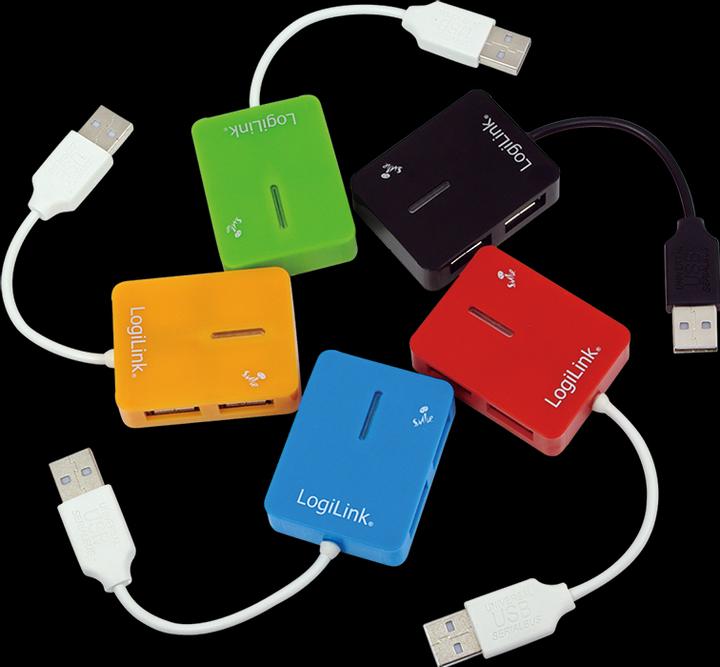 Immagine prodotto LogiLink Smile (USB-A, 4 Porti)