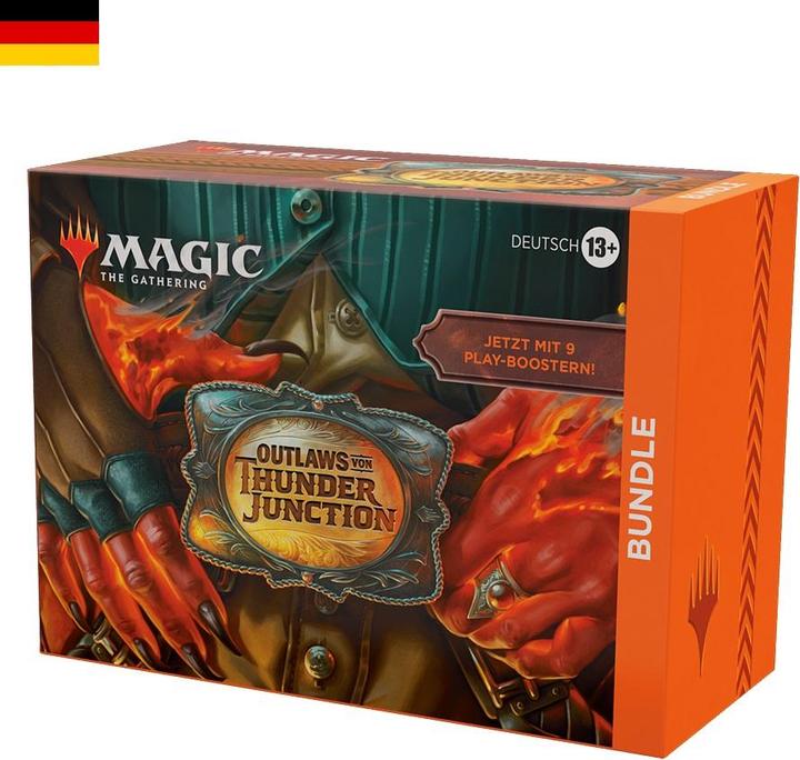 Actual product image Magic the Gathering Outlaws by Thunder Junction Bundle *ALLEMAND* (German, Bundle)