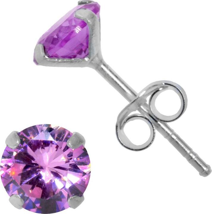 Bijouteria Ohrstecker (Silber 925, Zirkonia)