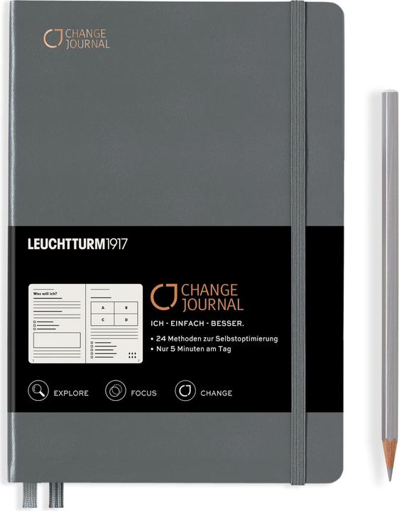Leuchtturm1917 change journal (A5, Dotted, Hardcover)