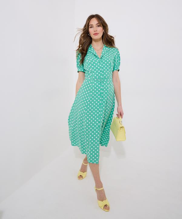 Immagine prodotto Joe Browns Polka Dot Button Through Collared Midi Dress (16)