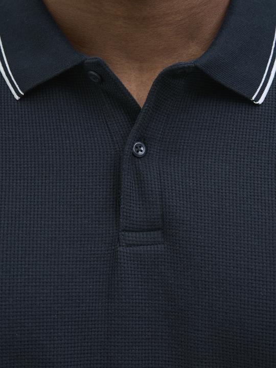 Actual product image Jack & Jones Plus Size Logo Poloshirt Poloshirt (6XL)