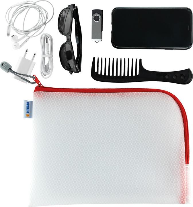 Actual product image HERMA A5 zip pocket