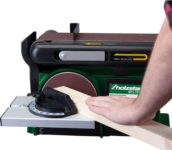 Immagine prodotto Magni Levigatrice a nastro e a disco Holzstar BTS151 (per legno dolce/legno duro, corpo macchina compatto) (Smerigliatrice, 370 W)