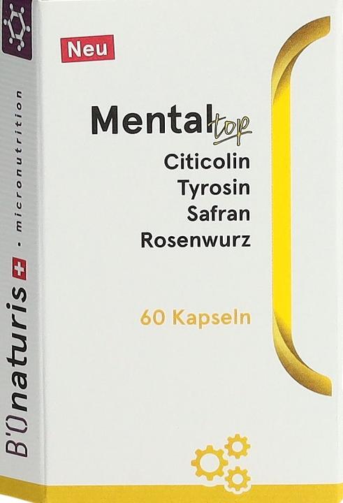 Immagine prodotto B'Onaturis BIONATURIS Mental Top Caps Ds 60 (60 Pezzo/i, Pillole, 70 g)