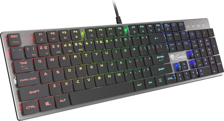Immagine prodotto Genesis Thor 420 RGB tastiera USB AZERTY US inglese (US, Cablato)