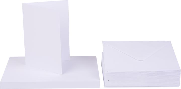 Produktbild Craft UK Limited XXL Doppelkarten mit Umschlägen "DIN A6", 50 Stück (50 Stk.)