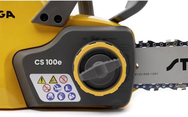 Productafbeelding Stiga CS 100e Accu-kettingzaag incl. accu, incl. oplader Bladlengte 250 mm (Accu kettingzaag)