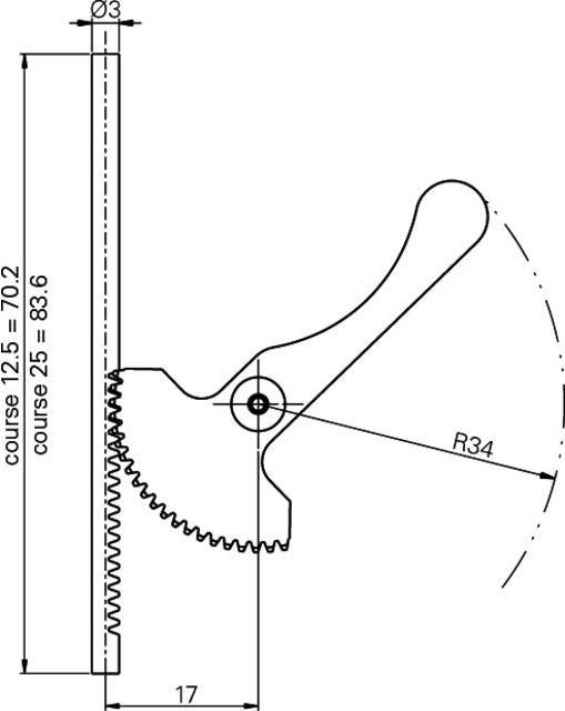 Image du produit Sylvac Levier de relevage pour comparateur S Dial WORK