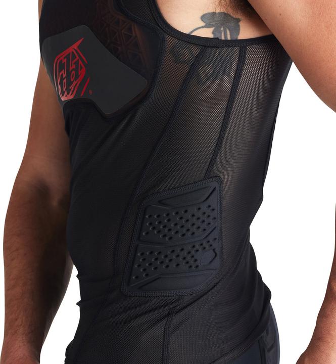 Actual product image Troy Lee Designs Stage Ghost D30 Vest Baselayer (XL, Back protector, Chest protector, Elbow protectors, Unique specimen)
