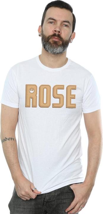 Image du produit Star Wars - T-shirt THE RISE OF SKYWALKER ROSE TEXT LOGO - Homme (5XL)