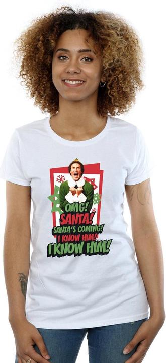 Image du produit Elf - T-shirt OMG SANTA - Femme (XXL)