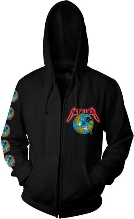 Image du produit Metallica Sweat à capuche zippé unisexe pour adulte L'Exécuteur déchu (M)