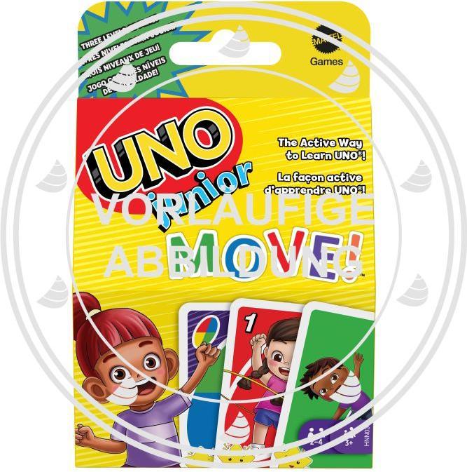 Produktbild Mattel Games UNO Junior Move (Multilingual)