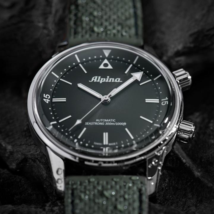 Actual product image Alpina Watch Alpina AL-520GR4H6 Seastrong Diver (Diving watch, 42 mm)