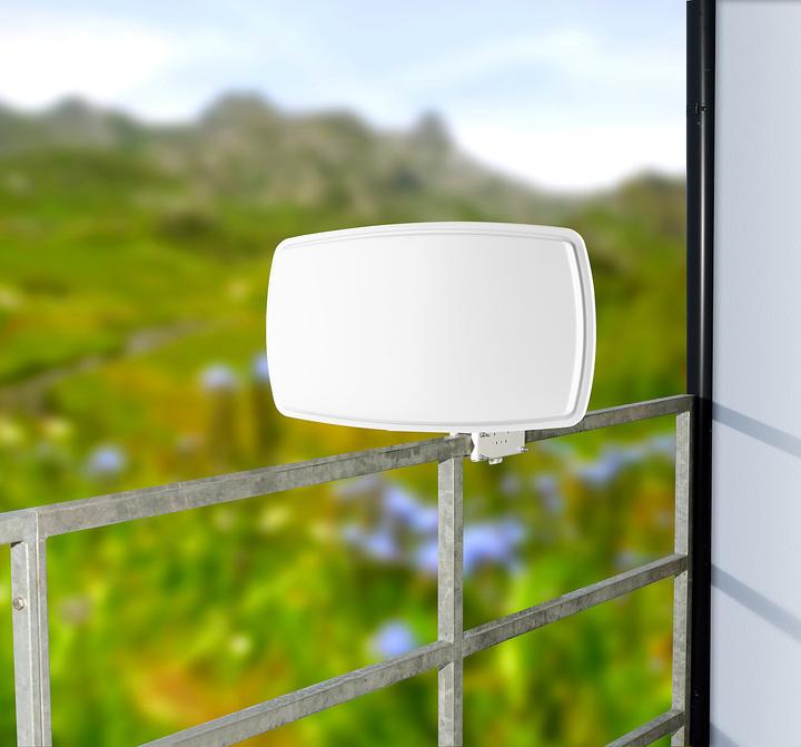 Produktbild EsoSAT Satelliten-Flachantenne mit digitalem Twin-LNB (Flachantenne, 33.70 dB)