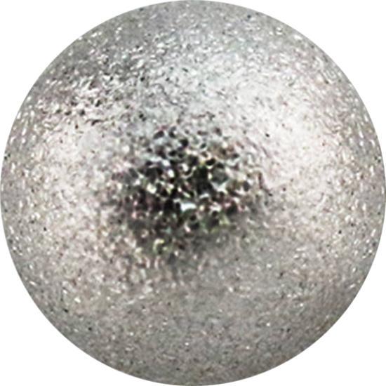 Produktbild Star Piercing Kugel silber gesprenkelt (Chirurgenstahl 316L)