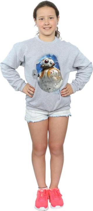 Produktbild Star Wars The Last Jedi BB8 Brushed Sweatshirt Mädchen (140, 146)