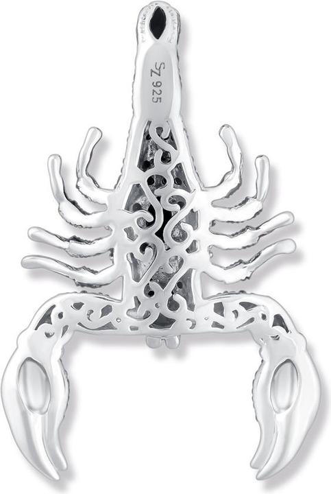 Produktbild Seinerzeit Spike Skorpion Anhänger (Silber 925, Emaille)